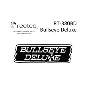 RECTEQ RT-380BD Bullseye Deluxe Wood Pellet Grill Manual