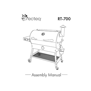 RECTEQ RT-700 Wood Pellet Grill Manual