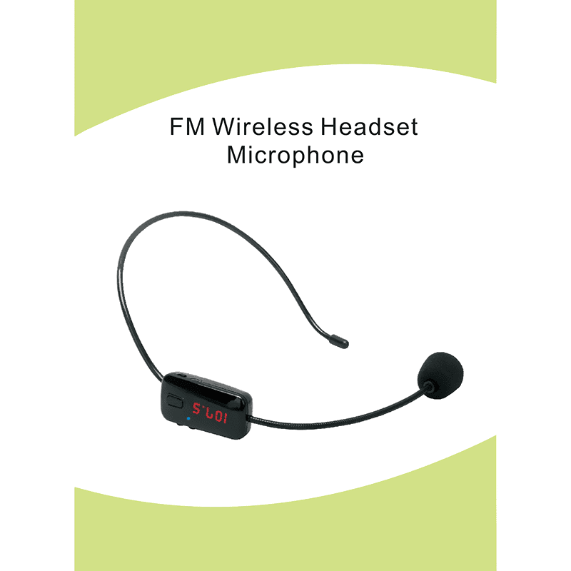 Retekess TR503 FM Wireless Microphone Headset User Manual