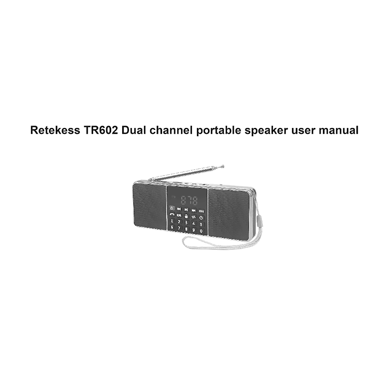 Retekess TR602 Radio / Speaker User Manual