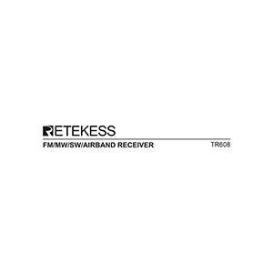 Retekess TR608 FM/MW/SW/AIRBAND Receiver User Manual