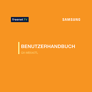 Samsung GX-MB540TL Media Box User Manual