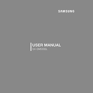 Samsung GX-SM530SL Satellite Receiver User Manual