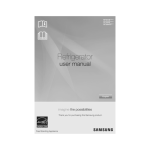 Samsung RF261BEAESG French Door Refrigerator User Manual