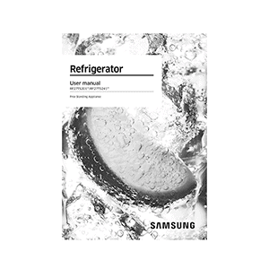 Samsung RF27T5241SR French Door Refrigerator User Manual