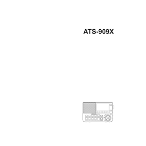Sangean ATS-909X Portable Radio User Manual