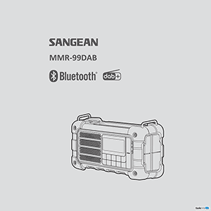 Sangean MMR-99DAB Emergency Radio User Manual