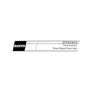 STK4275 Sanyo Focus Output Power Amplifier Data Sheet