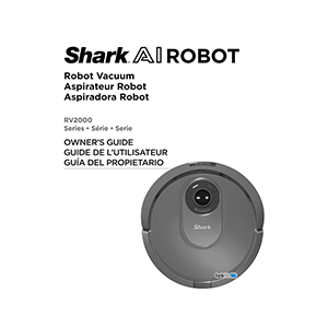 Shark AI Robot Vacuum RV2001DRCA Owner's Guide