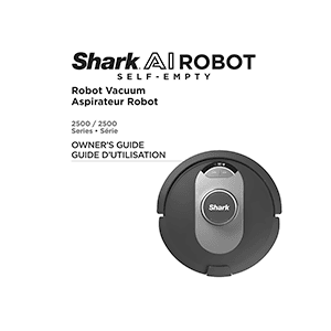 Shark AI Ultra Robot Vacuum AV2510SYUS Owner's Guide