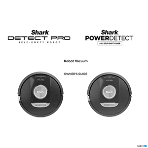 Shark PowerDetect Robot Vacuum RV2800AE Owner's Guide
