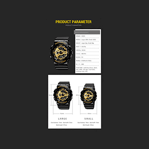 SKMEI 1834 Analog-Digital Watch User Manual