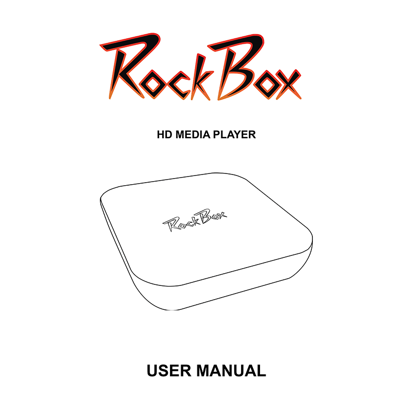 Strong Rock-Box HD Media Player User Manual