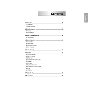 Strong SRT4930 Digital Satellite Receiver User's Manual