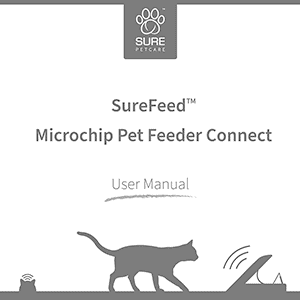 SureFeed Microchip Pet Feeder Connect iMPF User Manual