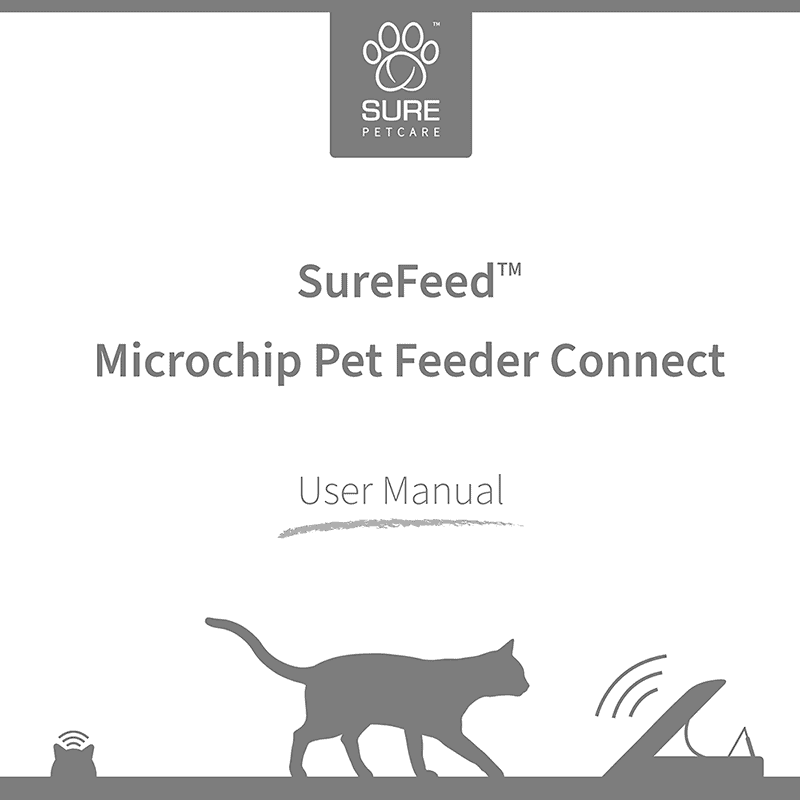 SureFeed Microchip Pet Feeder Connect iMPF User Manual