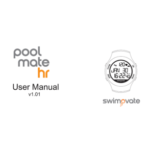 Swimovate PoolMateHR Swim Tracking Watch User Manual