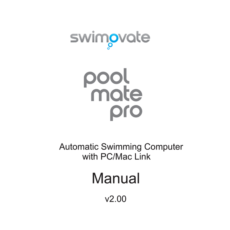 Swimovate PoolMatePro Swimming Computer User Manual