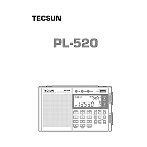Tecsun PL-520 Receiver User Manual