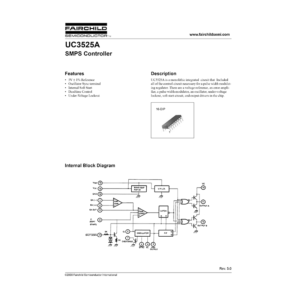 UC3525A Fairchild SMPS Controller Data Sheet