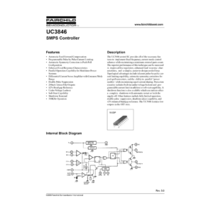 UC3846 Fairchild SMPS Controller Data Sheet