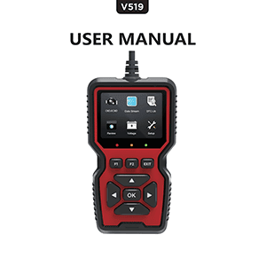 V519 Automobile OBD Diagnostic Instrument User Manual