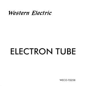 Western Electric 266B Electron Tube Data Sheet