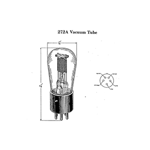 Western Electric 272A Vacuum Tube Data Sheet