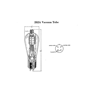 Western Electric 282A Vacuum Tube Data Sheet
