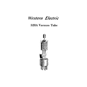 Western Electric 328A Electron Tube Data Sheet