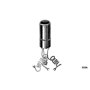 Western Electric 333A Electron Tube Data Sheet