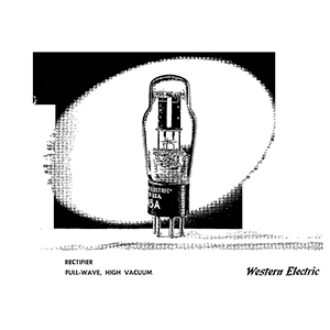 Western Electric 345A Electron Tube Data Sheet