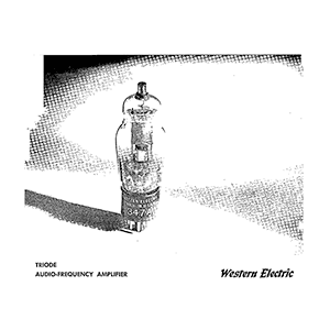 Western Electric 347A Electron Tube Data Sheet