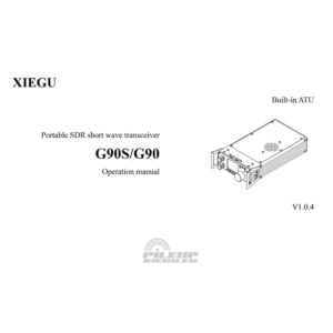 Xiegu G90 Portable SDR HF Transceiver Operation Manual
